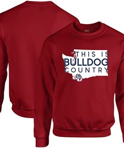 Gonzaga Bulldogs Victory Vintage Sweatshirt - Perfect for Fans Who Love Vintage Style