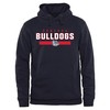 Gonzaga Bulldogs Women's State University Shirt Good Vibes Pullover Sweatshirt Charcoal