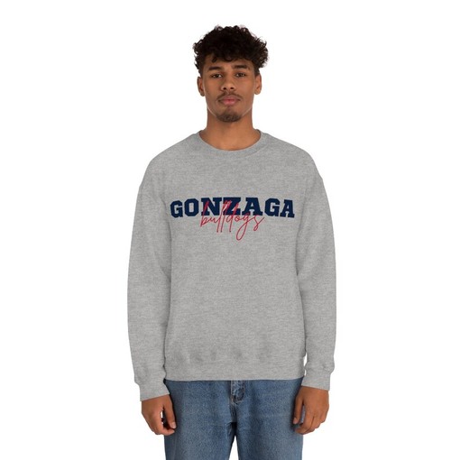 Gonzaga College Style Crewneck Sweatshirt - Image 3