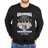 Gonzaga Fan Sweatshirt - Drew Timme Mustache Silhouette - Show Your Support for Gonzaga Bulldogs