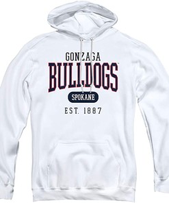 Gonzaga University Basketball Hoop Unisex Youth Pull Baseball Bulldogs Tee - Perfect for Kids