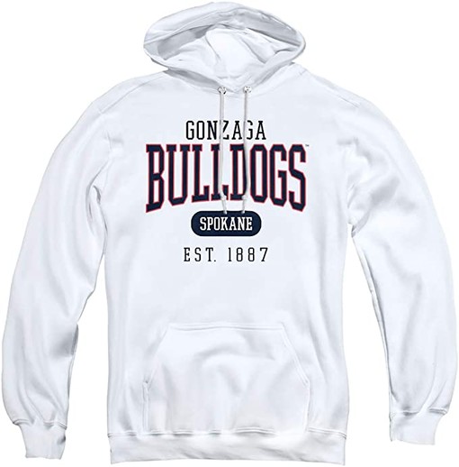 Gonzaga University Basketball Hoop Unisex Youth Pull Baseball Bulldogs Tee - Perfect for Kids