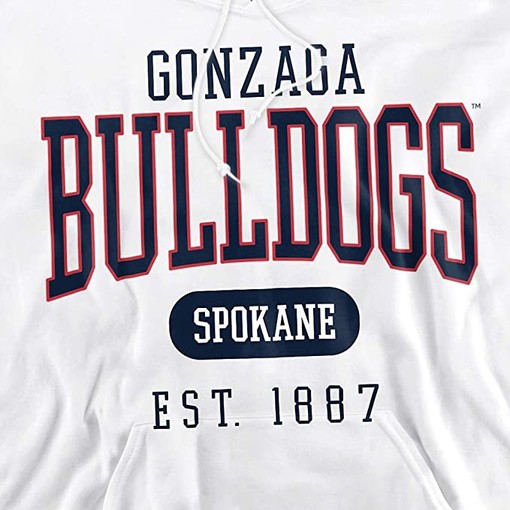 Gonzaga University Basketball Hoop Unisex Youth Pull Baseball Bulldogs Tee - Perfect for Kids - Image 2