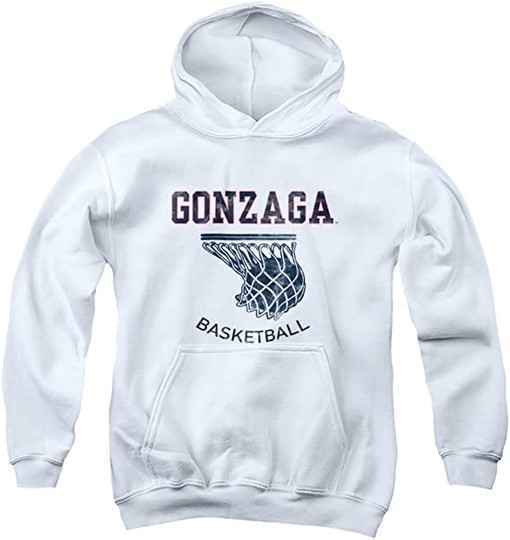 Gonzaga University Basketball Year Unisex Adult Pull-Over Baseball Bulldogs Tee - Show Your Gonzaga University Pride