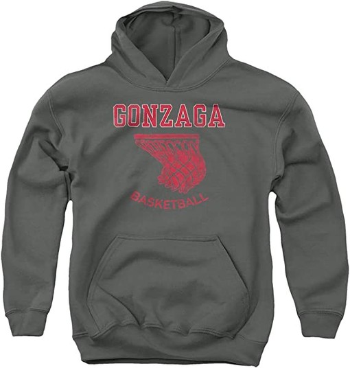 Gonzaga University Basketball Year Unisex Adult Pull-Over Baseball Bulldogs Tee - Show Your Gonzaga University Pride - Image 2