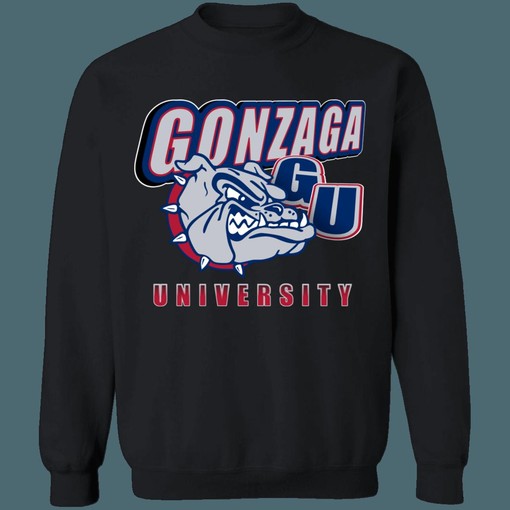Gonzaga University Bulldogs Vintage NCAA Sweatshirt - NCAA Shirts for Fans - Image 3