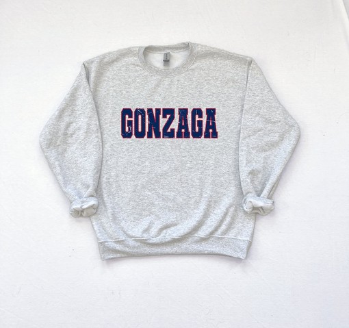 Gonzaga University Sweater with Custom Design