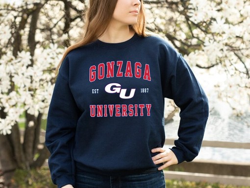 Gonzaga University Sweatshirt with College Logo - Image 3