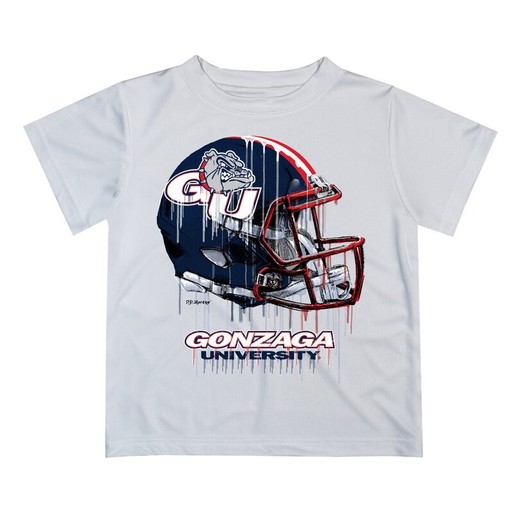 Gonzaga Zags GU Original Football White T-Shirt