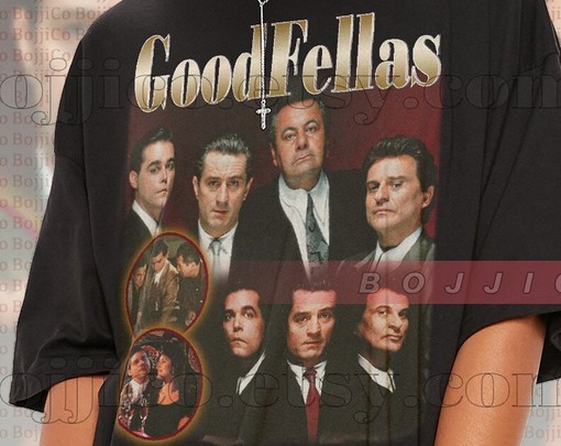 Goodfellas Film Mafia Gangster Robert De Niro Joe Pesci Unisex Tee - Image 2