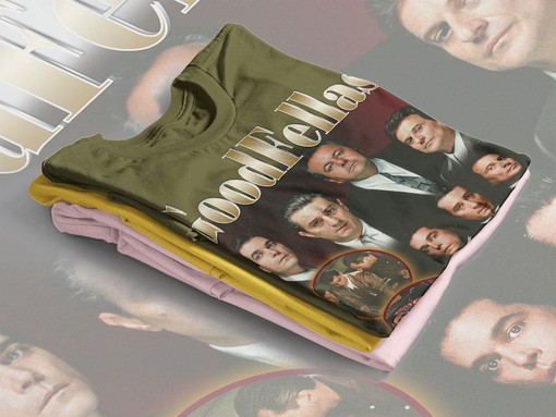 Goodfellas Film Mafia Gangster Robert De Niro Joe Pesci Unisex Tee - Image 4