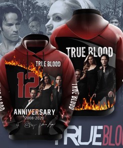 Gothic Horror True Blood Custom 3D Printed All Over Hoodie