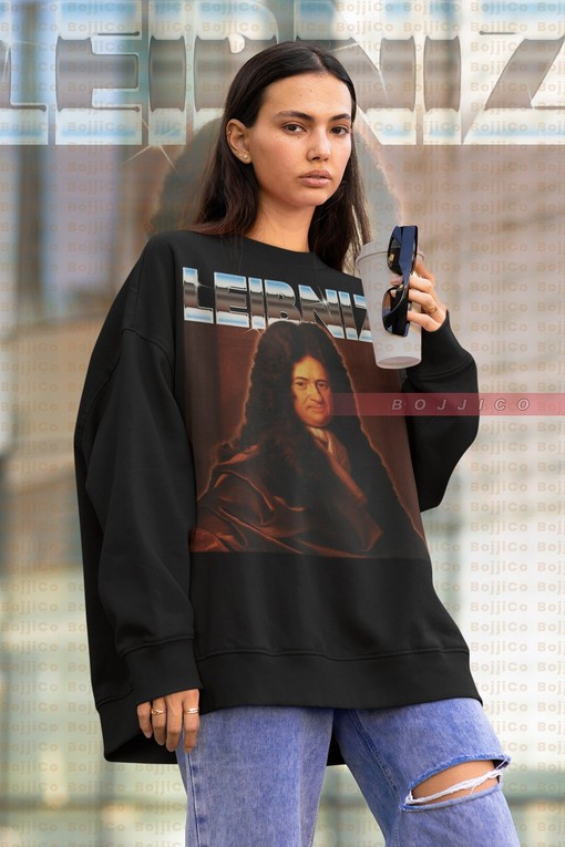 Gottfried Wilhelm Leibniz Sweater, Mathematician Philosopher Scientist Sweatshirt, Great Thinkers Tees