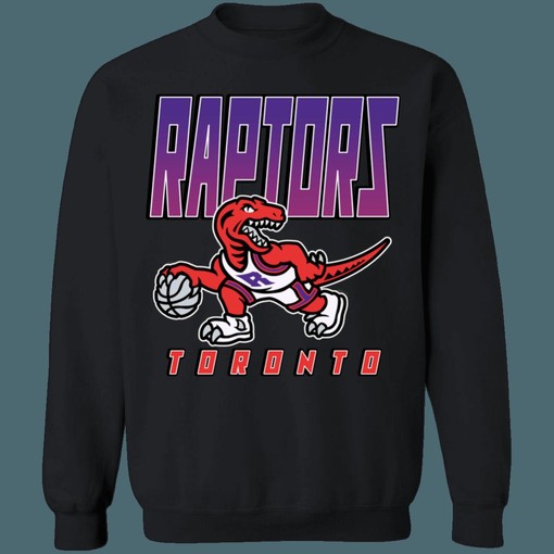 Gradient Retro NBA Vintage Sweatshirt Hoodie Shirt for Toronto Raptors Fans - Image 2