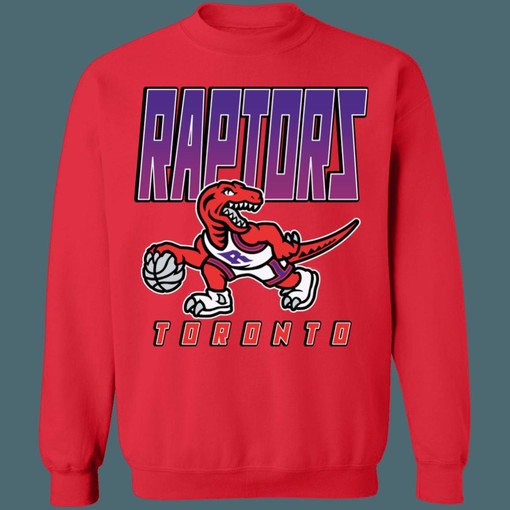 Gradient Retro NBA Vintage Sweatshirt Hoodie Shirt for Toronto Raptors Fans - Image 4