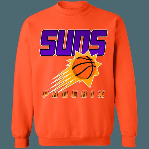 Gradient Retro Phoenix Suns NBA Vintage Sweatshirt Hoodie - Essential for NBA Fans - Image 2