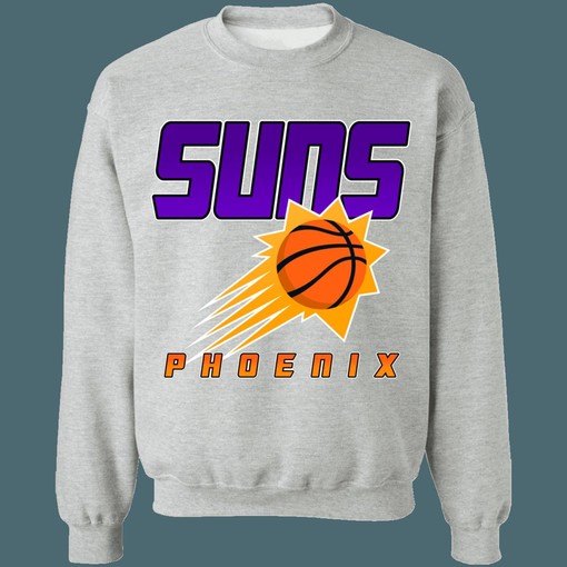 Gradient Retro Phoenix Suns NBA Vintage Sweatshirt Hoodie - Essential for NBA Fans - Image 3