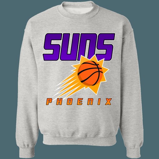 Gradient Retro Phoenix Suns NBA Vintage Sweatshirt Hoodie - Essential for NBA Fans - Image 4