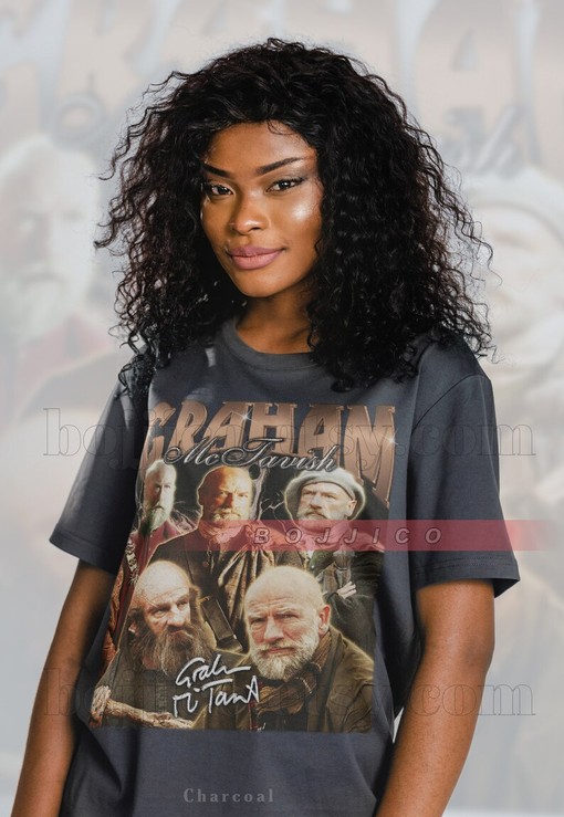 Graham McTavish Fan Tees, Vintage Homage Shirt, Retro 90s Sweater, Outlander actor Tshirt