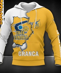 Gran Canaria Custom All Over Print 3D Hoodie for Fashion-Forward Look