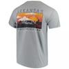 Gray Arkansas Razorbacks Comfort Colors Campus Scenery T-Shirt - Hogs Shirt Gifts for Razorbacks Lovers