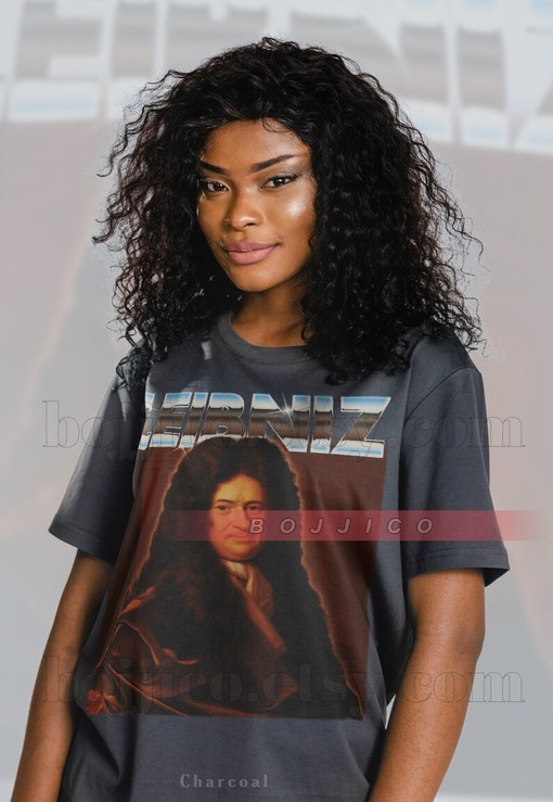Great Thinker Shirt - LEIBNIZ Mathematician, Scientist Tee