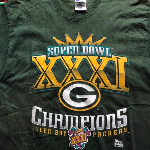 Green Bay Packer Super Bowl 31 Sweatshirt T-shirt - Vintage Style NFL Football Teams Gifts for Fans - Image 2