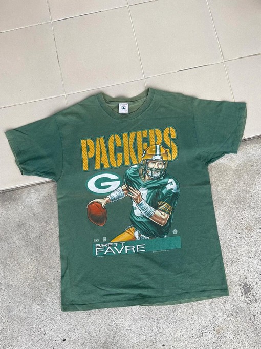 Green Bay Packers Brett Favre 1996s Sweatshirt T-shirt - Vintage Style NFL Football Teams Gifts for Fans