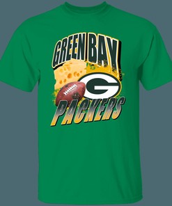 Green Bay Packers CHEESEHEADS NFL Unisex Hoodie Sweatshirt - For Packers Fans