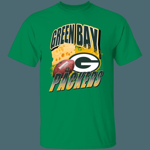 Green Bay Packers CHEESEHEADS NFL Unisex Hoodie Sweatshirt - For Packers Fans