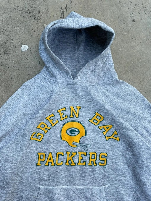Green Bay Packers Champion 80s NFL Football Sweatshirt T-shirt, Show Your Team Loyalty - Image 2