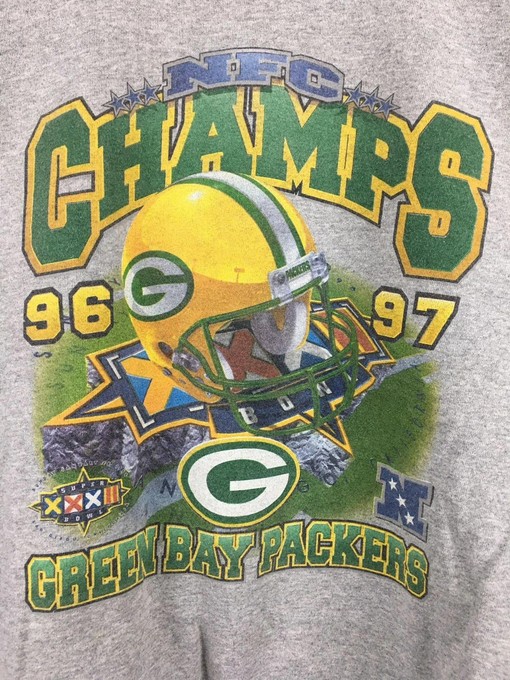 Green Bay Packers NFL Superbowl 1997 Vintage Sweatshirt T-shirt - Ideal Gift for NCAA Shirts for Men & Women Fans - Image 2