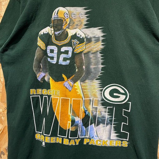 Green Bay Packers Reggie Vintage Style 97s NFL Sweatshirt T-shirt - Ideal Gift for Fans - Mens Sport Shirts - Image 2
