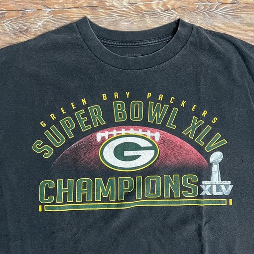 Green Bay Packers Super Bowl XLV Champion Vintage Style Hoodie Sweatshirt - NFL - Image 2
