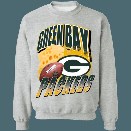 Green Bay Packers Vintage NFL Graphic Long Sleeve Tee - Retro Style Fan Gear - Image 2