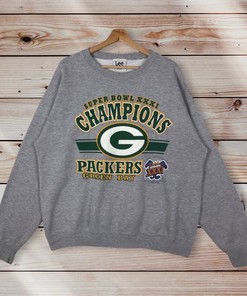 Green Bay Packers Vintage Style Crewneck Sweatshirt, Green Bay Packers Sweater Pullover