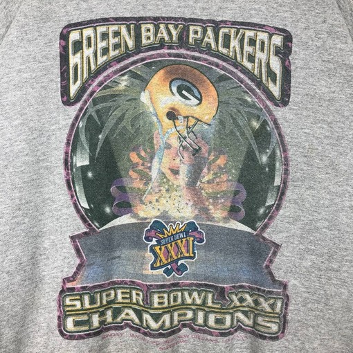 Green Bay Packers Vintage Style Crewneck Sweatshirt Pullover - NFL Starter 90s - Image 2