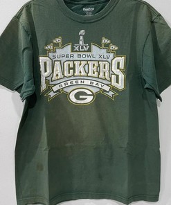 Greenbay Packers Superbowl Xlv Team Roster Sweatshirt T-shirt for NFL Fans