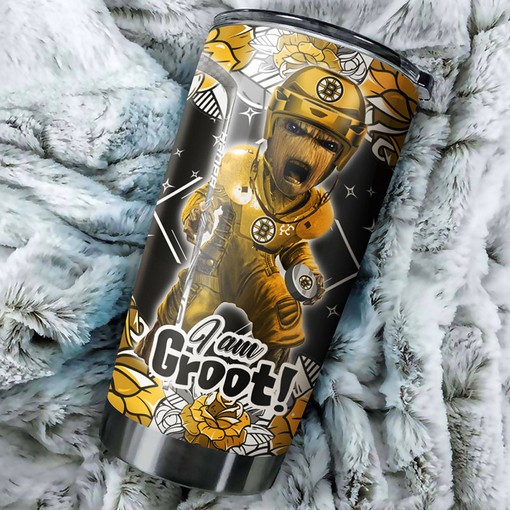 Groot Design Boston Bruins NHL Tumbler - Personalized Gift for Fans