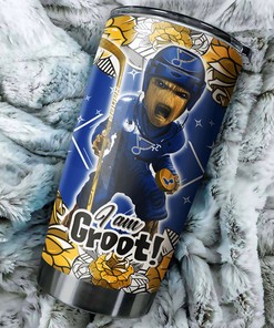 Groot Design St. Louis Blues NHL Tumbler - Perfect for Fans