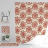 Groovy Boho Floral Bathroom Set - Fun Retro Decor for Hippie Shower Accessory