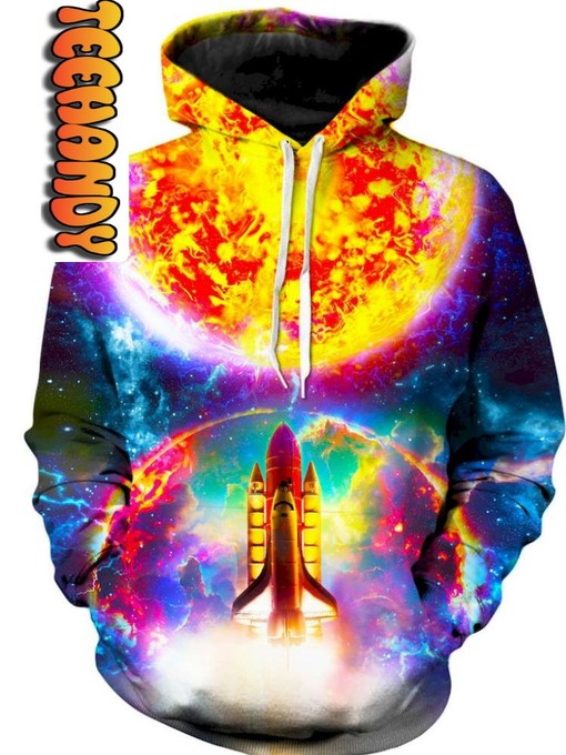 Grunge Design Suicide Mission All Over Print 3D Hoodie for Adventure Seekers