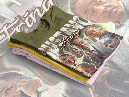 Gustavo Fring Chille Shirt, Salamanca Breaking Bad Fan Shirt, Vintage Retro Mexican Tees, Los Pollos Gustavo Fring - Image 4