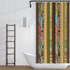 Gypsy Autumn Boho Shower Curtain Set with Optional Mat and Towel