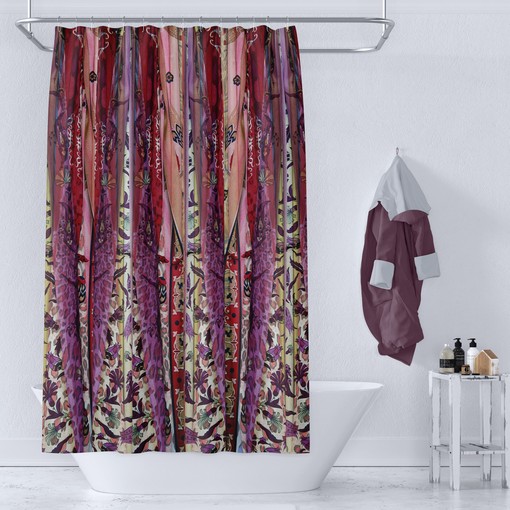 Gypsy Spirit Boho Chic Shower Curtain Set with Stylish Design Options for Chic Bathroom Decor - Image 2