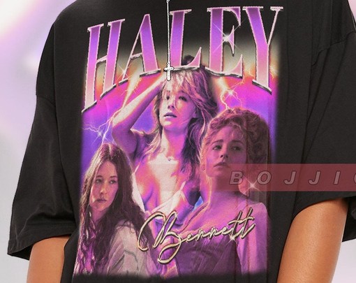 HALEY BENNETT Passenger Tee - Actress Emma Cullen Homage Shirt - Lovestruck 90s Vintage Tshirt - Bennett Quotes - Image 2