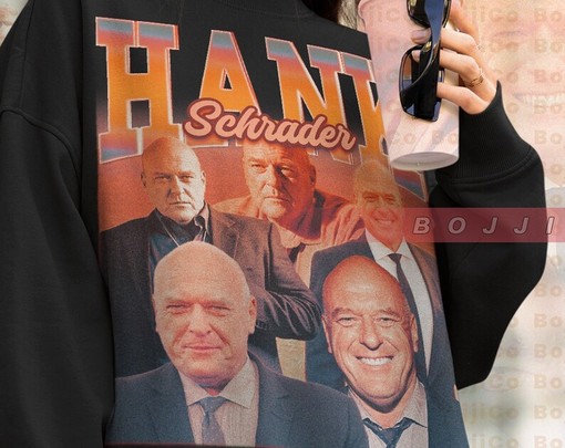 HANK Schrader DEA Sweatshirt, Breaking Bad Retro Vintage Fan Sweater, Heisenberg Sweatshirt - Image 4