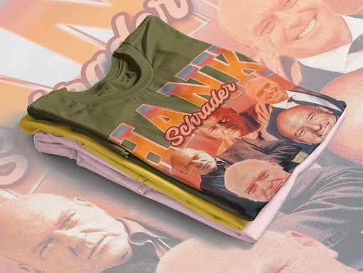 HANK Schrader Vintage Retro Tshirt,  Agent Albuquerque DEA Shirt, Breaking Bad Fan Tshirt, Classic Series Tribute - Image 4