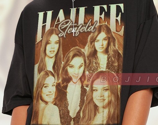 Hailee Steinfeld 90s Tee, Retro Hailee Steinfeld Shirt, Hailee Steinfeld Singer Tshirt, Breaking Bad Fan Tees - Image 2