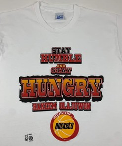 Hakeem Olajuwon Houston Rockets Vintage T Shirt Hoodie Sweatshirt Gift For Fans who Love the Game